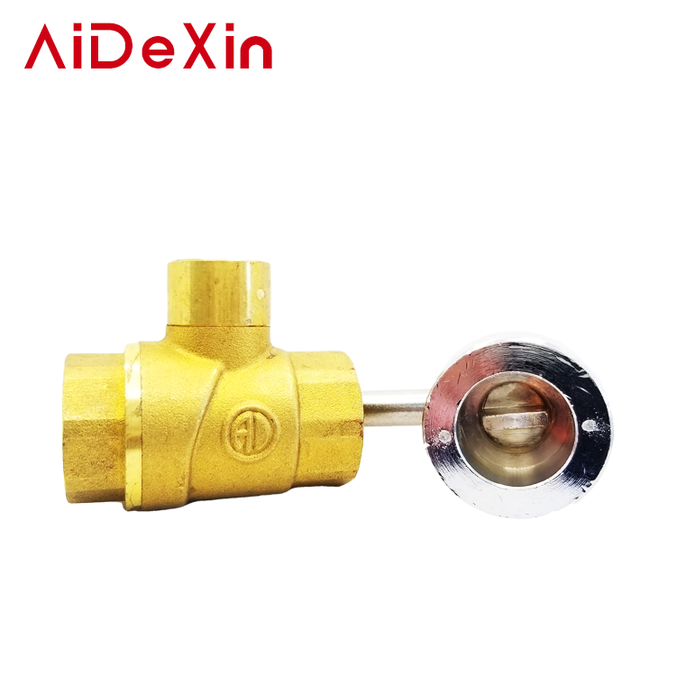 黃銅暖氣鎖閉閥